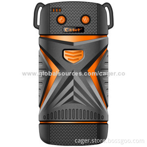 Cager 5,600mAh Waterproof Mobile Phone Power Bank with 5V DC/1,000mAh Input